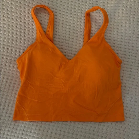 Lululemon Orange Align Tank - Picture 2 of 7